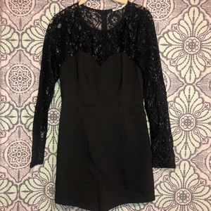 NWOT Kimchi Blue Long Sleeve Lace Romper